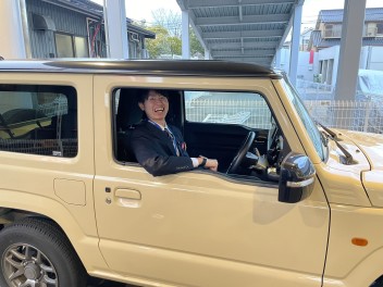 ジムニーが試乗車に来ました！